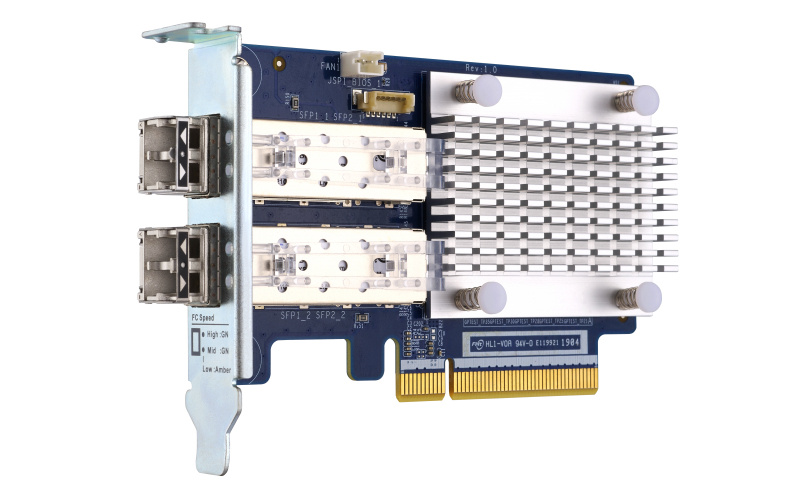 QNAP QNAP QXP-16G2FC netwerkkaart Intern Fiber 14025 Mbit/s
