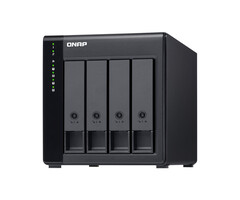 QNAP QNAP TL-D400S behuizing voor opslagstations HDD-/SSD-behuizing Zwart, Grijs 2.5/3.5"