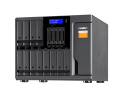 QNAP QNAP TL-D1600S behuizing voor opslagstations HDD-/SSD-behuizing Zwart, Grijs 2.5/3.5"
