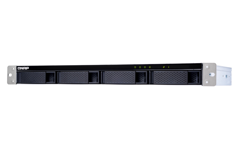 QNAP QNAP TL-R400S behuizing voor opslagstations HDD-/SSD-behuizing Zwart, Grijs 2.5/3.5"