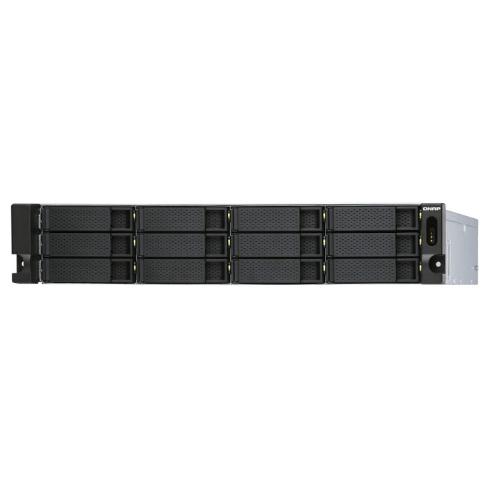 QNAP QNAP TL-R1200S-RP behuizing voor opslagstations HDD-/SSD-behuizing Zwart, Grijs 2.5/3.5"