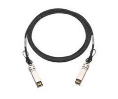 QNAP QNAP CAB-DAC30M-SFPP InfiniBand en Glasvezelkabel 3 m SFP+ DAC Zwart