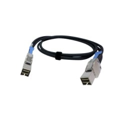 QNAP QNAP САВ-SAS20M-8644 2 m Zwart, Metallic