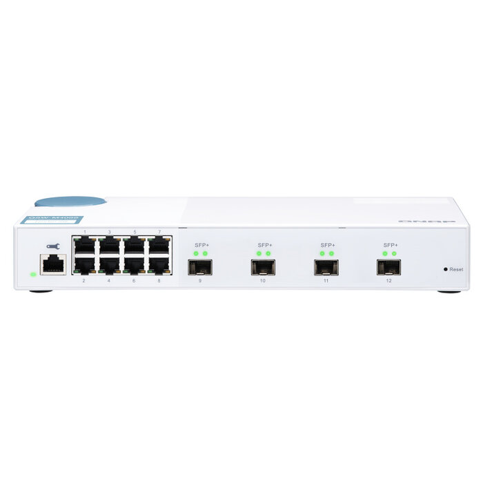 QNAP QNAP QSW-M408S netwerk-switch Managed L2 Gigabit Ethernet (10/100/1000) Wit