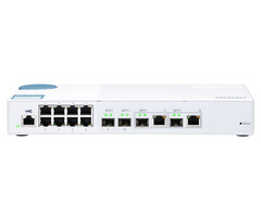 QNAP QNAP QSW-M408-2C netwerk-switch Managed L2 10G Ethernet (100/1000/10000) Wit