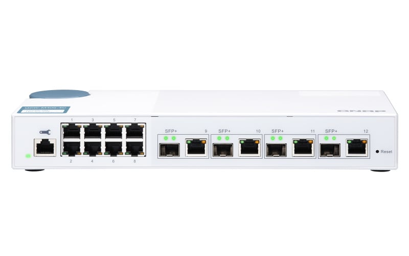 QNAP QNAP QSW-M408-4C netwerk-switch Managed L2 Gigabit Ethernet (10/100/1000) Wit