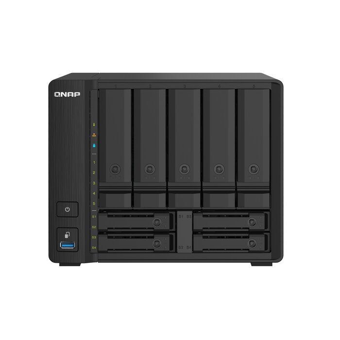 QNAP QNAP TS-932PX NAS Tower Ethernet LAN Zwart Alpine AL-324