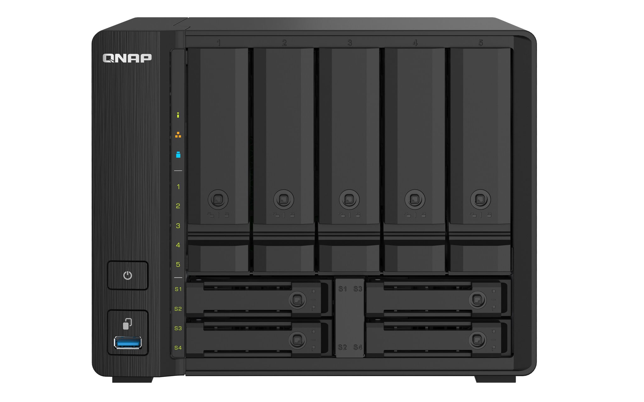 QNAP QNAP TS-932PX NAS Tower Ethernet LAN Zwart Alpine AL-324