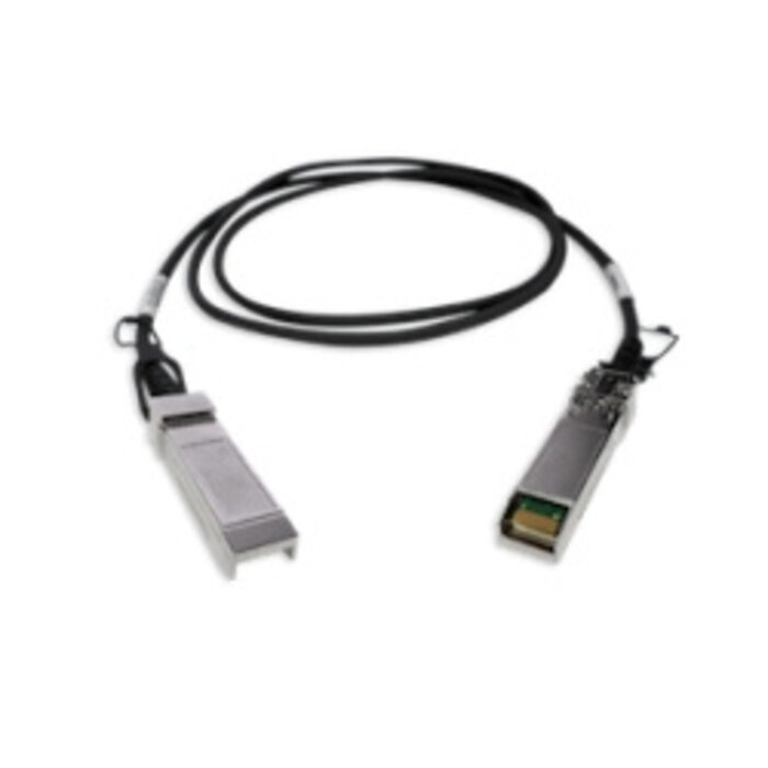 QNAP QNAP CAB-DAC15M-SFPP-A02 InfiniBand en Glasvezelkabel 1,5 m SFP+ DAC Zwart