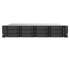 QNAP QNAP TS-1273AU-RP-8G data-opslag-server NAS Rack (2U) Ethernet LAN Aluminium, Zwart V1500B