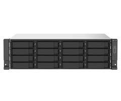 QNAP QNAP TS-1673AU-RP-16G data-opslag-server NAS Rack (3U) Ethernet LAN Zwart, Grijs V1500B