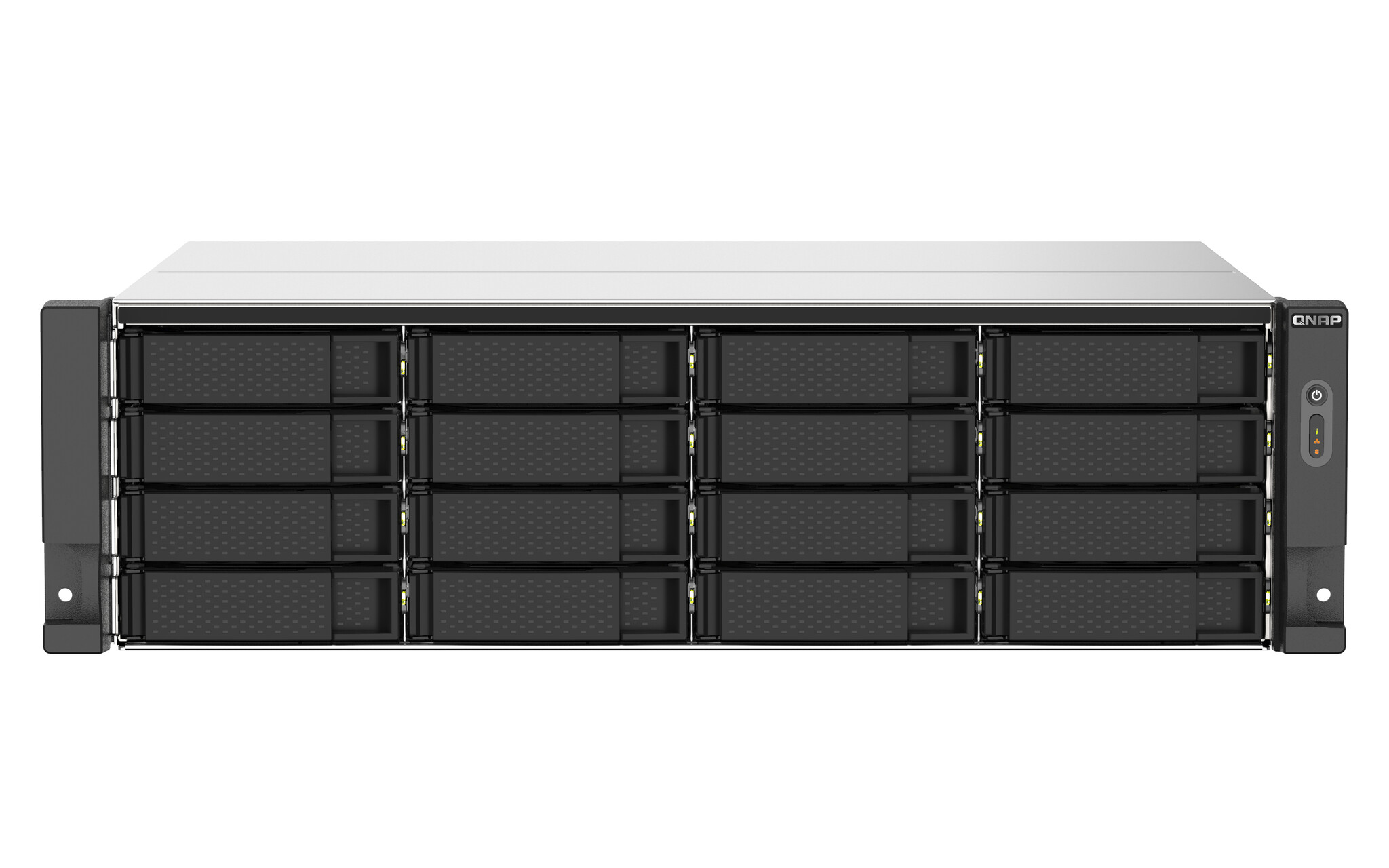 QNAP QNAP TS-1673AU-RP-16G data-opslag-server NAS Rack (3U) Ethernet LAN Zwart, Grijs V1500B