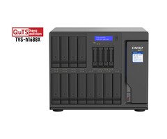 QNAP QNAP TVS-h1688X NAS Tower Ethernet LAN Zwart W-1250
