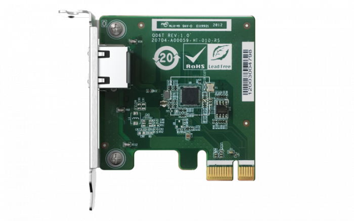 QNAP QNAP QXG-2G1T-I225 netwerkkaart Intern Ethernet 2500 Mbit/s