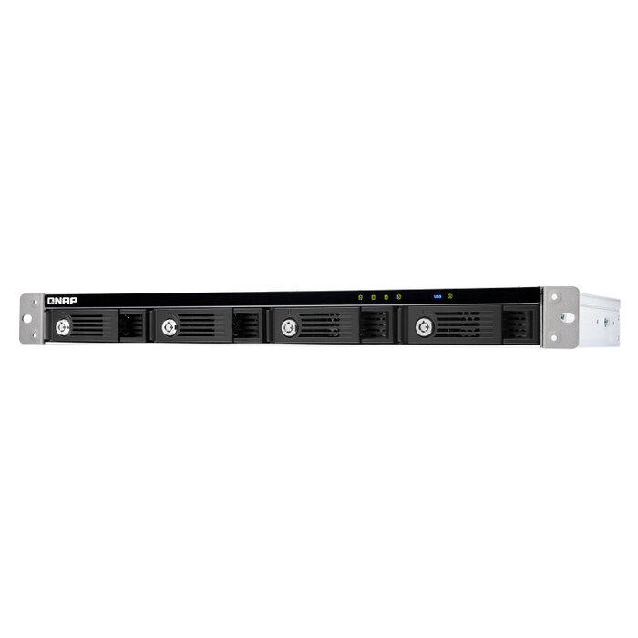 QNAP QNAP TR-004U behuizing voor opslagstations HDD-/SSD-behuizing Zwart, Grijs 2.5/3.5"
