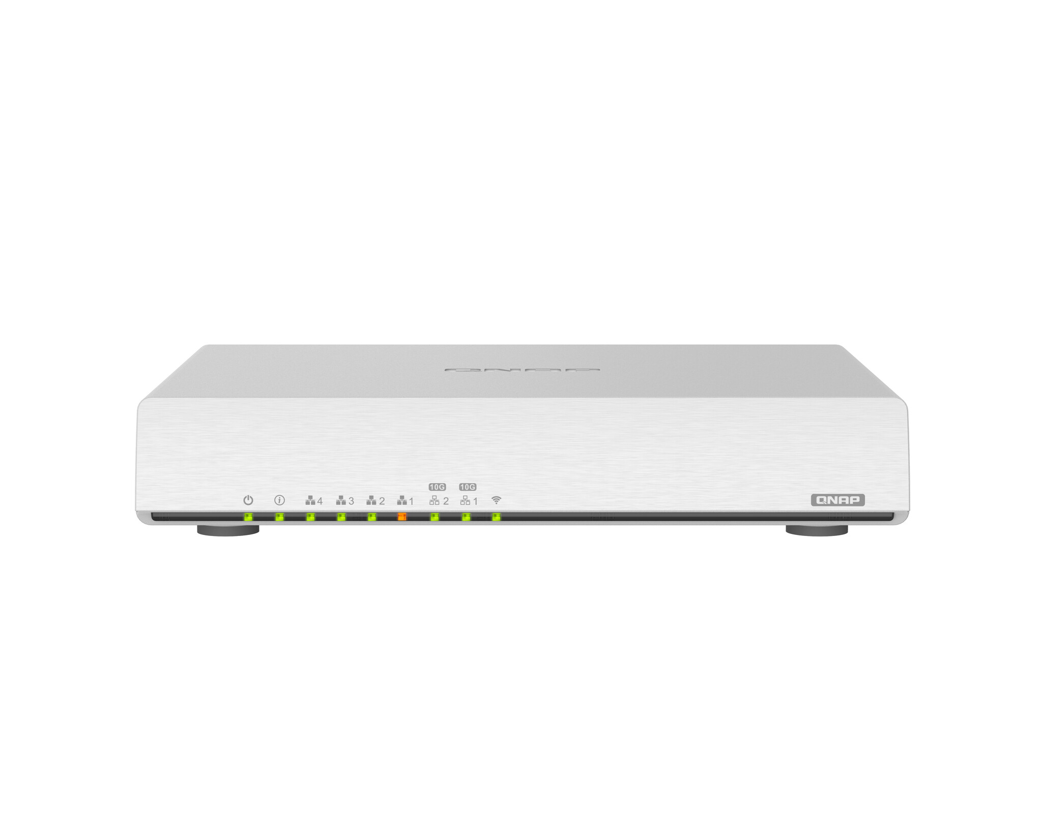 QNAP QNAP QHora-301W draadloze router 10 Gigabit Ethernet Dual-band (2.4 GHz / 5 GHz) Wit