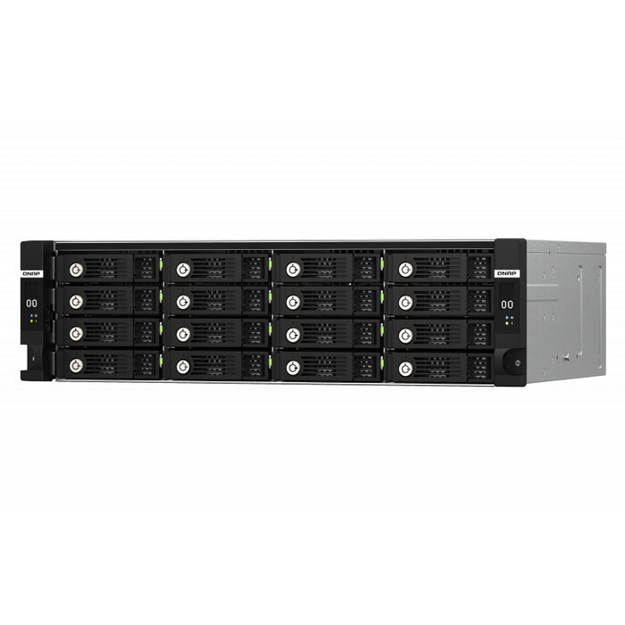 QNAP QNAP TL-R1620Sdc HDD-/SSD-behuizing Zwart 2.5/3.5"