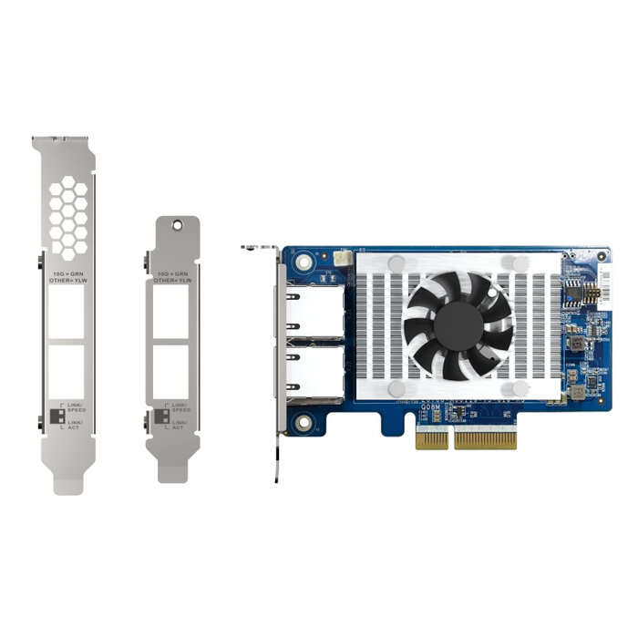 QNAP QNAP QXG-10G2T-X710 netwerkkaart Intern Ethernet 1000 Mbit/s