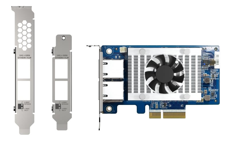 QNAP QNAP QXG-10G2T-X710 netwerkkaart Intern Ethernet 1000 Mbit/s