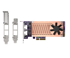 QNAP QNAP QM2-2P2G2T netwerkkaart Intern Ethernet 2500 Mbit/s