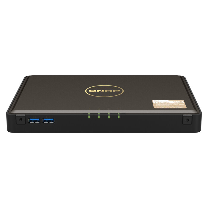 QNAP QNAP TBS-464 NAS Desktop Ethernet LAN Zwart N5105