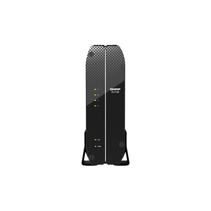 QNAP QNAP TS-410E NAS Tower Ethernet LAN Zwart J6412