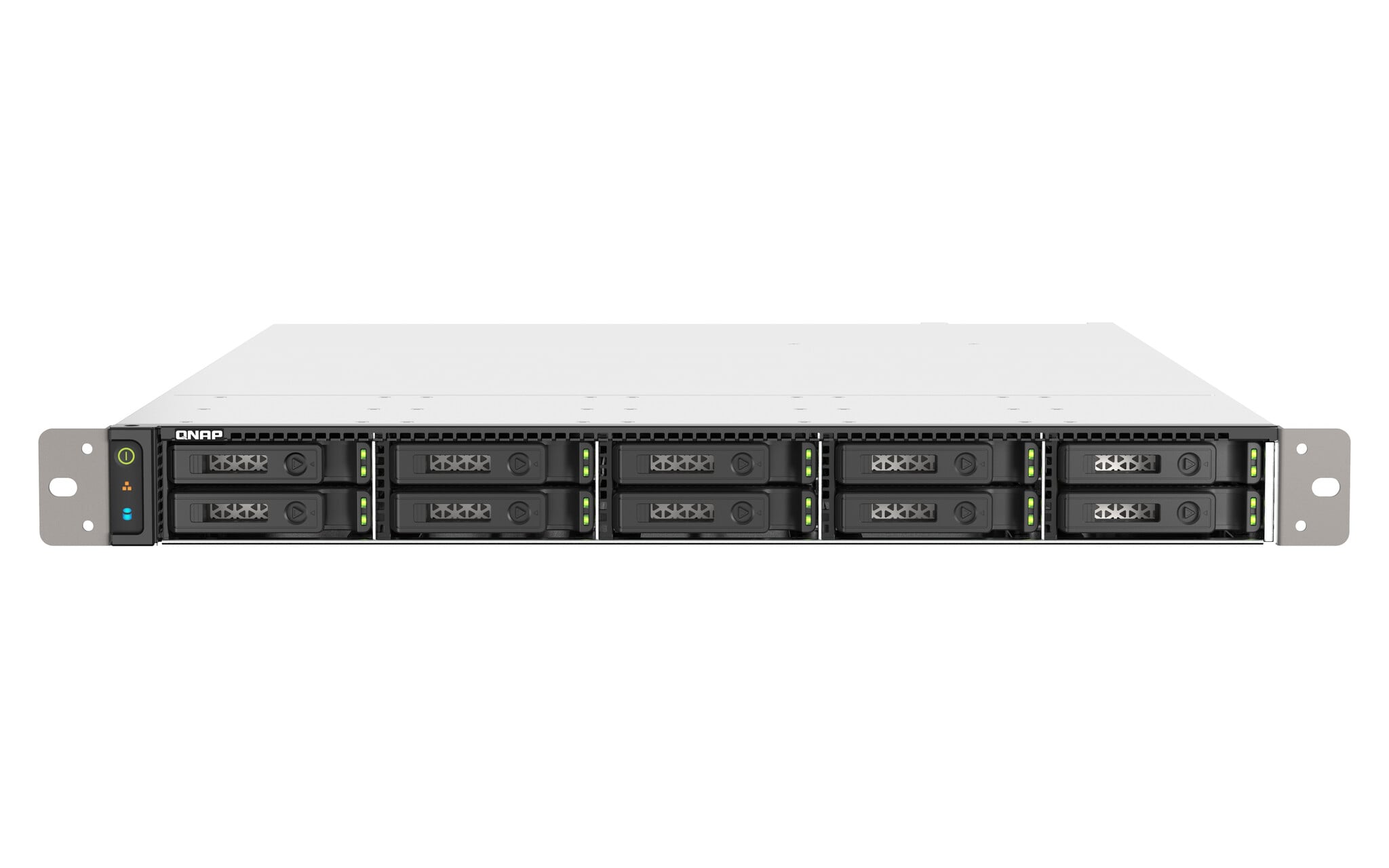 QNAP QNAP TS-h1090FU NAS Rack (1U) Ethernet LAN Zwart, Grijs 7232P