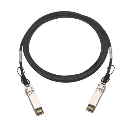 QNAP QNAP CAB-DAC15M-SFP28 InfiniBand en Glasvezelkabel 1,5 m QSFP28 Zwart