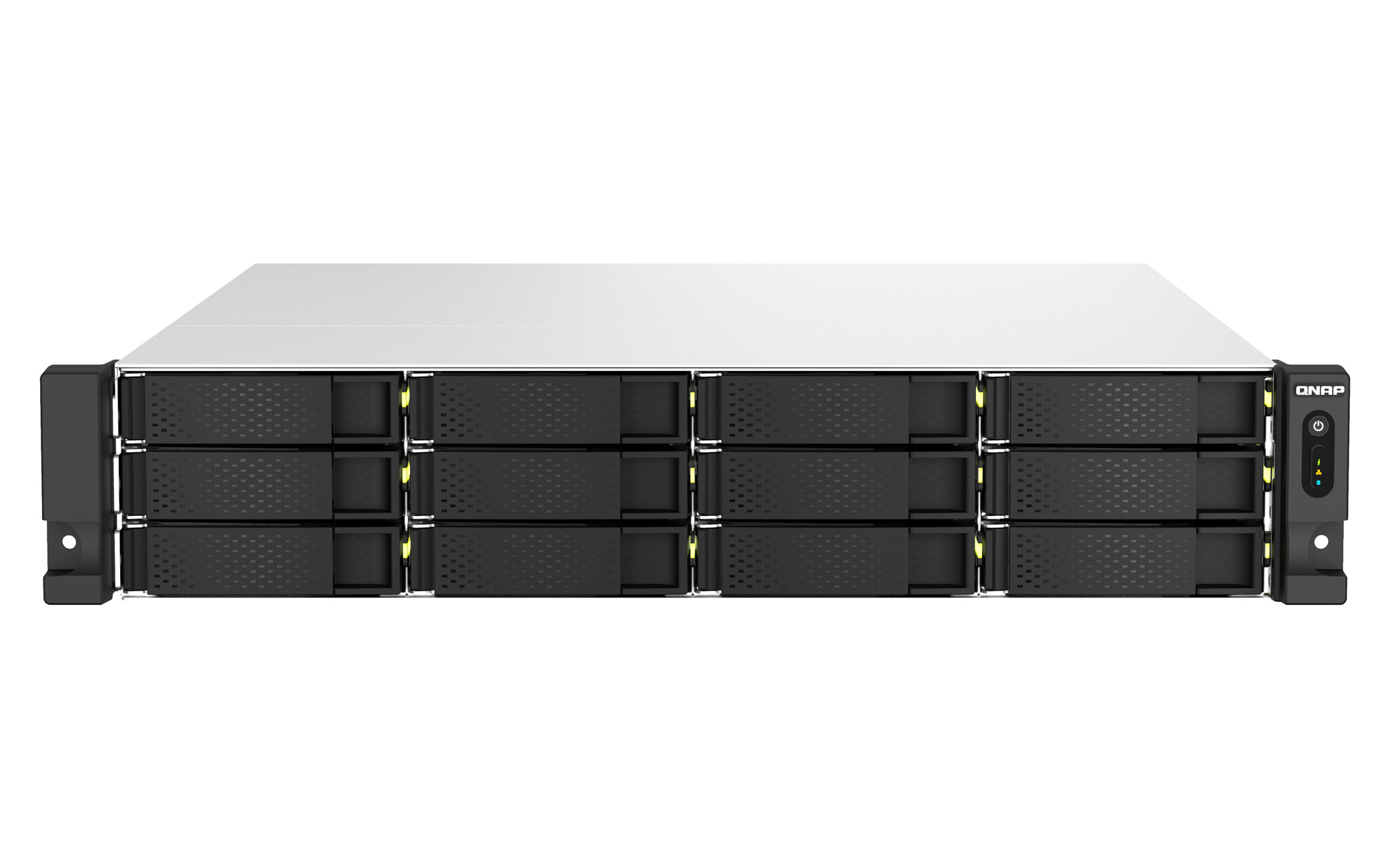 QNAP QNAP TS-H1887XU-RP NAS Rack (2U) Ethernet LAN Zwart, Wit E-2336