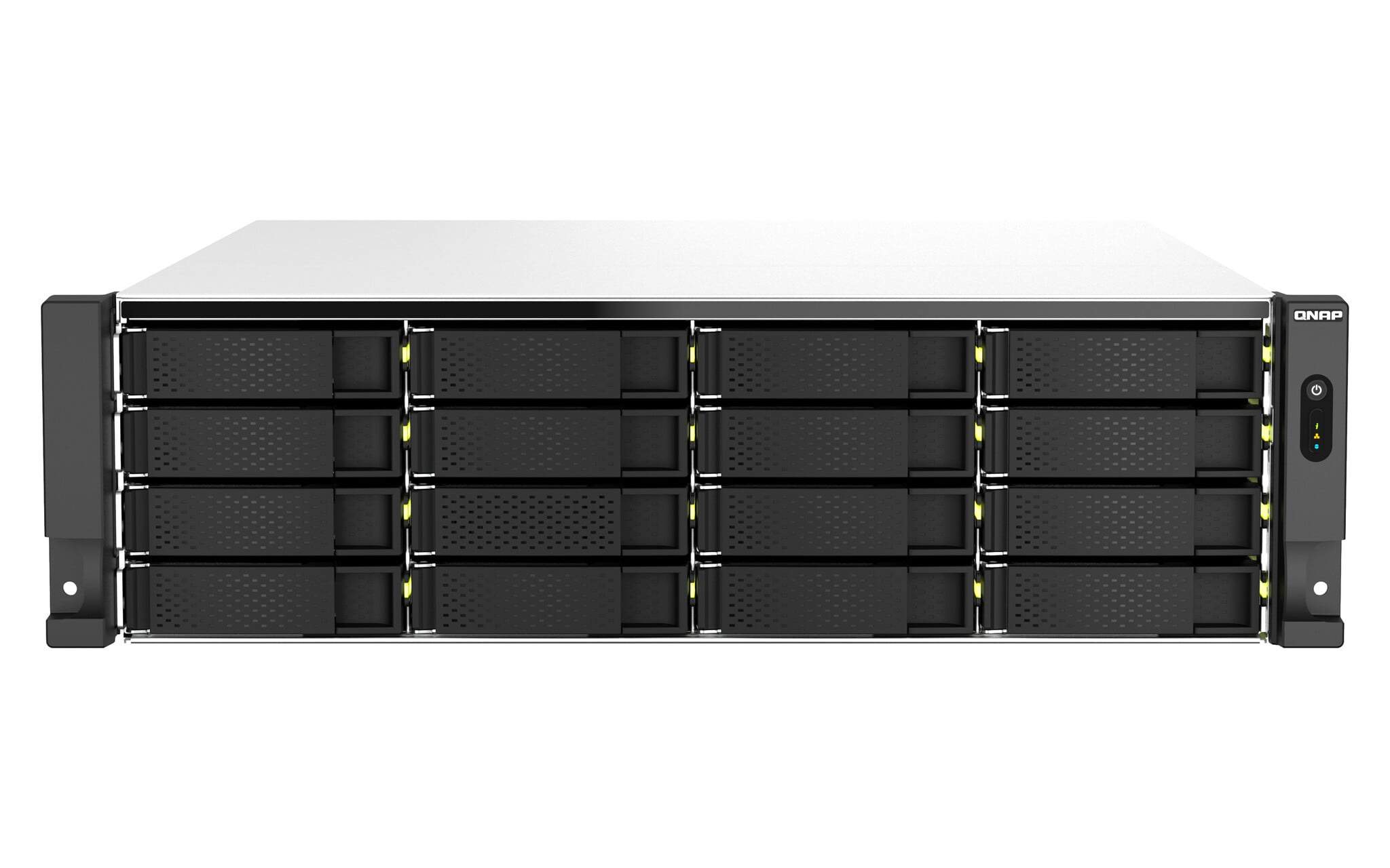 QNAP QNAP TS-h2287XU-RP NAS Rack (3U) Ethernet LAN Zwart, Wit E-2336