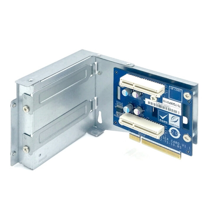 QNAP QNAP BRKT-RISER-2P-2U onderdeel & accessoire voor gegevensopslagapparaten