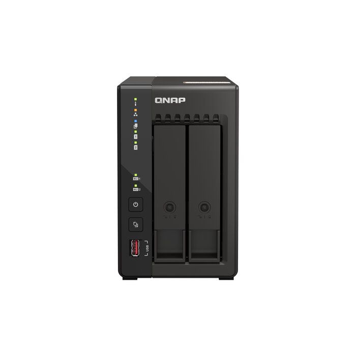 QNAP QNAP QVP-21C data-opslag-server Opslagserver Tower Ethernet LAN Zwart J6412