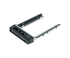 QNAP QNAP TRAY-25-NK-BLK02 drive bay panel 6,35 cm (2.5") Zwart, Metallic