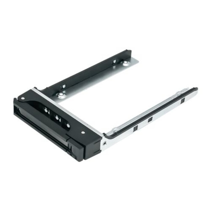 QNAP QNAP TRAY-25-NK-BLK02 drive bay panel 6,35 cm (2.5") Zwart, Metallic