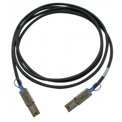 QNAP QNAP CAB-SAS20M-8088 Serial Attached SCSI (SAS)-kabel 2 m Zwart