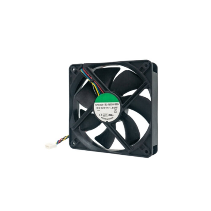 QNAP QNAP FAN-12CM-T02 koelsysteem voor computers Chipset Ventilator Zwart 1 stuk(s)