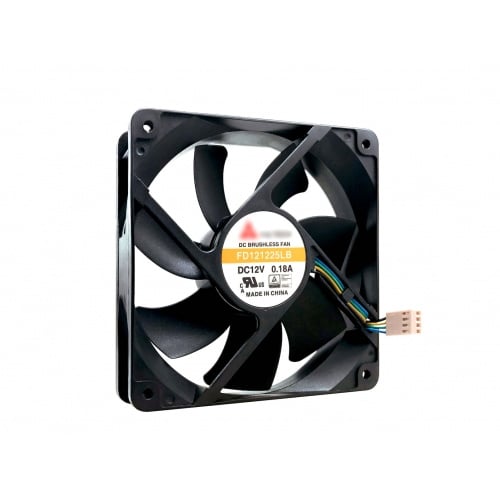 QNAP QNAP FAN-12CM-T01 koelsysteem voor computers Universeel Ventilator Zwart