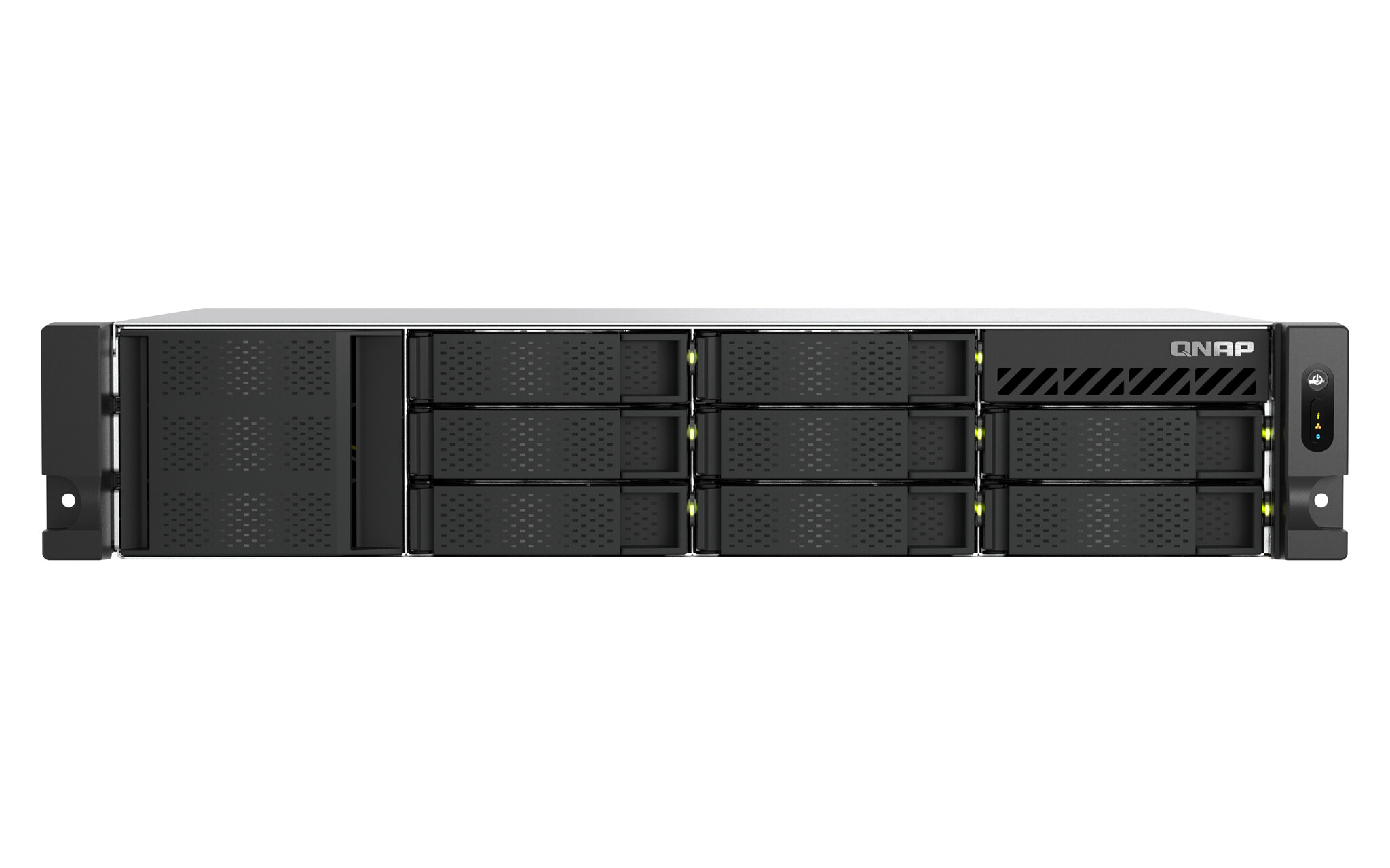 QNAP QNAP TS-855EU-8G data-opslag-server SAN Rack (2U) Ethernet LAN Zwart C5125