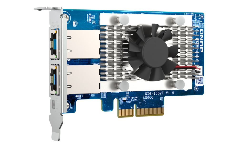 QNAP QNAP QXG-10G2T netwerkkaart Intern Ethernet 10000 Mbit/s