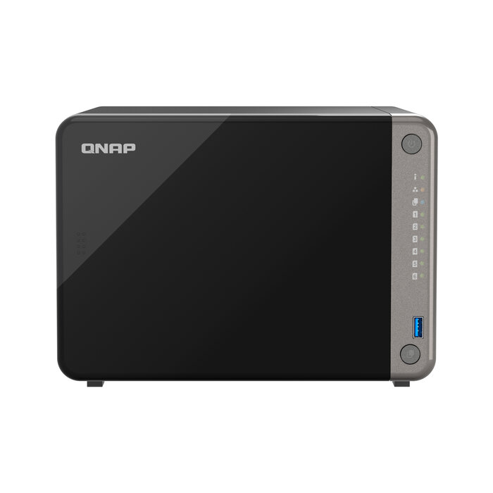QNAP QNAP TS-AI642-8G data-opslag-server NAS Tower Ethernet LAN Zwart Cortex-A76