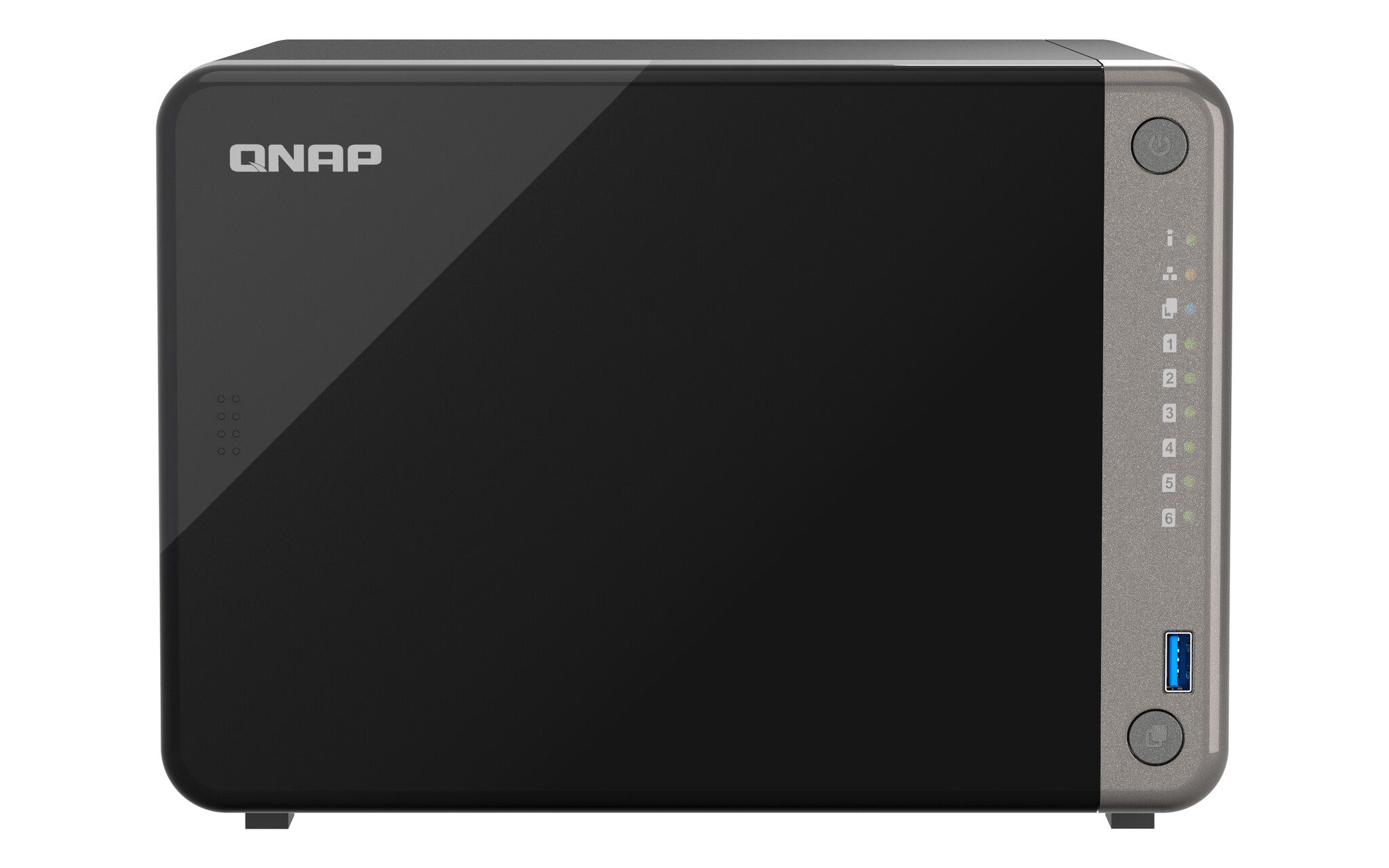 QNAP QNAP TS-AI642-8G data-opslag-server NAS Tower Ethernet LAN Zwart Cortex-A76