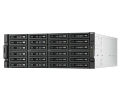 QNAP QNAP TL-R2400PES-RP behuizing voor opslagstations HDD-/SSD-behuizing Zwart, Grijs 2.5/3.5"
