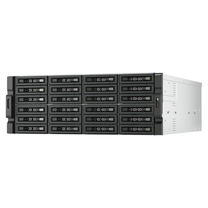 QNAP QNAP TL-R2400PES-RP behuizing voor opslagstations HDD-/SSD-behuizing Zwart, Grijs 2.5/3.5"
