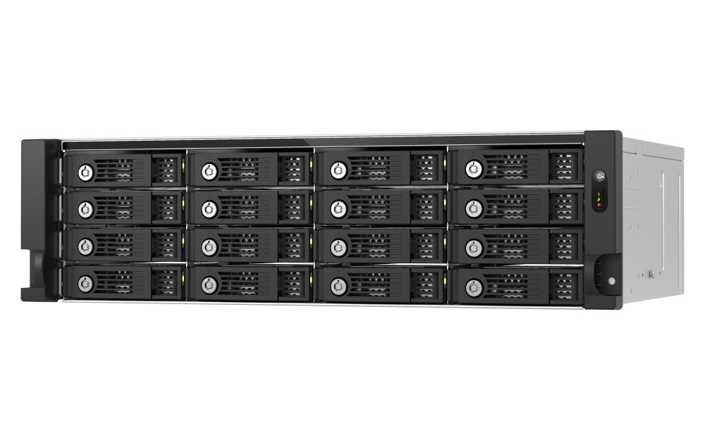 QNAP QNAP TL-R1600PES-RP behuizing voor opslagstations HDD-/SSD-behuizing Zwart, Grijs 2.5/3.5"