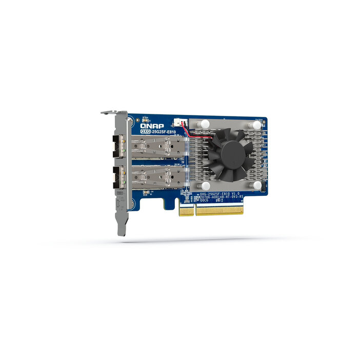 QNAP QNAP QXG-25G2SF-E810 netwerkkaart Intern Fiber 25000 Mbit/s
