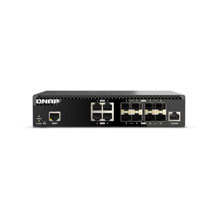 QNAP QNAP QSW-M3212R-8S4T netwerk-switch Managed 10G Ethernet (100/1000/10000) 1U