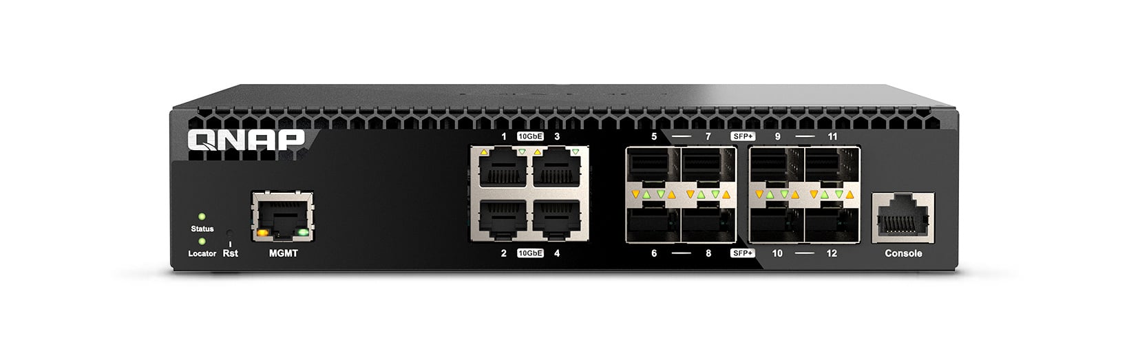 QNAP QNAP QSW-M3212R-8S4T netwerk-switch Managed 10G Ethernet (100/1000/10000) 1U