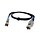 QNAP CAB-PCIE10M-8644-4X Serial Attached SCSI (SAS)-kabel 1 m Zwart