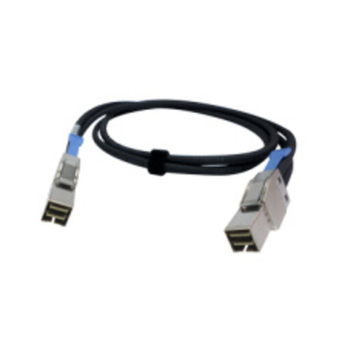 QNAP QNAP CAB-PCIE10M-8644-4X Serial Attached SCSI (SAS)-kabel 1 m Zwart