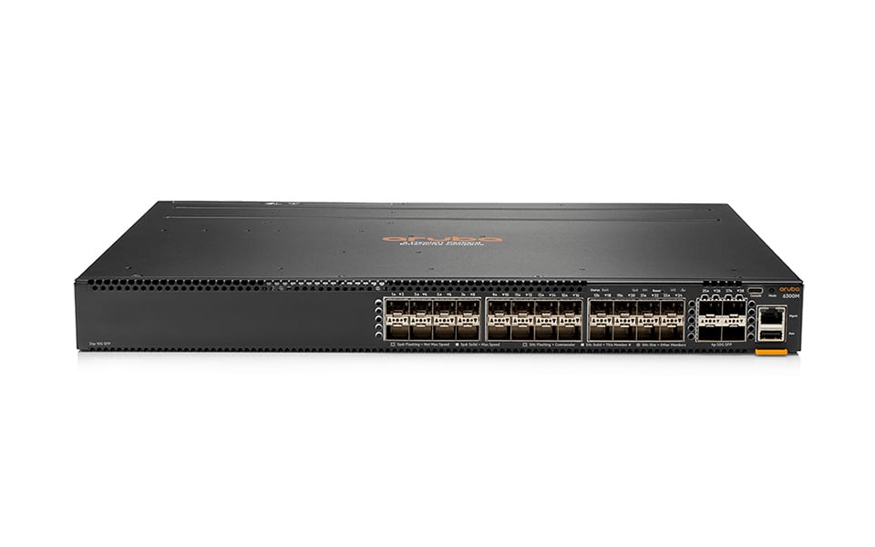 Hewlett & Packard Enterprise Aruba CX 6300M Managed L3 Zwart